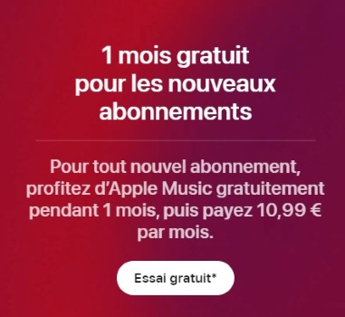 obtenir i mois gratuit pour les nouveaux