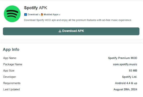 spotify apk