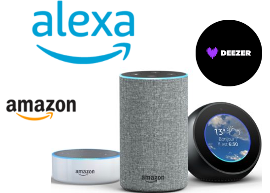 deezer et amazon alexa 