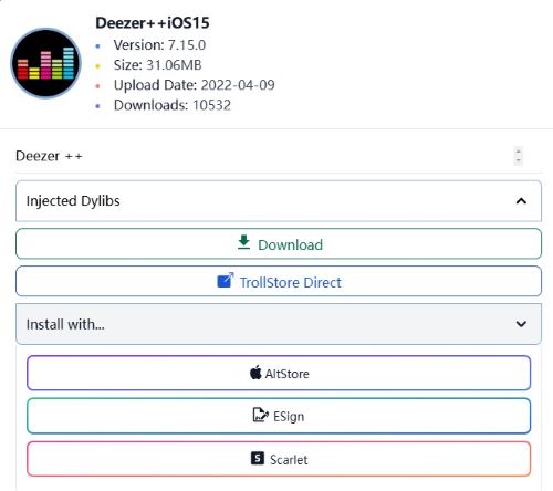 deezer ++ apk