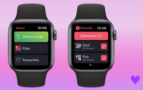 deezer sur apple watch