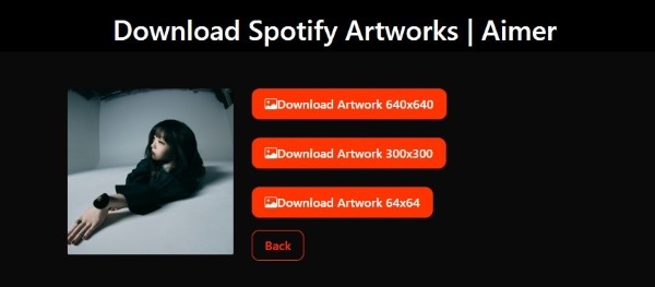 télécharger couverture avec spotisongdownloader