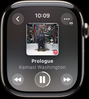 Jouer de la musique sur l'apple watch