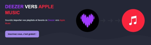 soundiiz deezer vers apple music