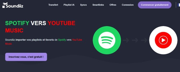 Soundiiz spotify vers youtube