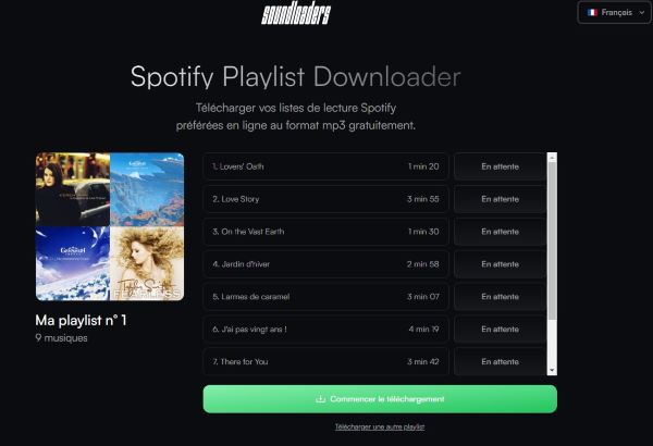 soundloader spotify playlist downloder