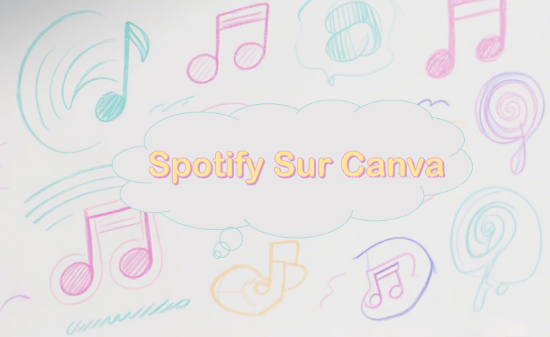 Spotify sur canva
