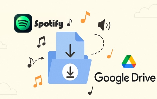 spotify sur google drive