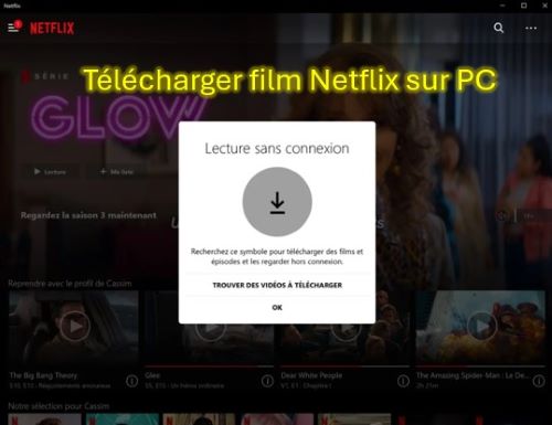 télécharger film Netflix sur ordinateur