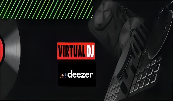 deezer avec virtual dj online offline