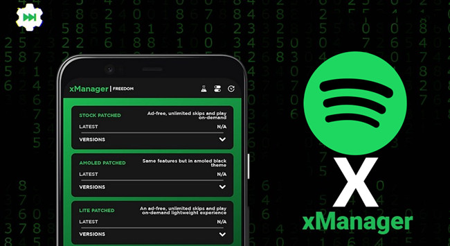 xmanager pour spotify